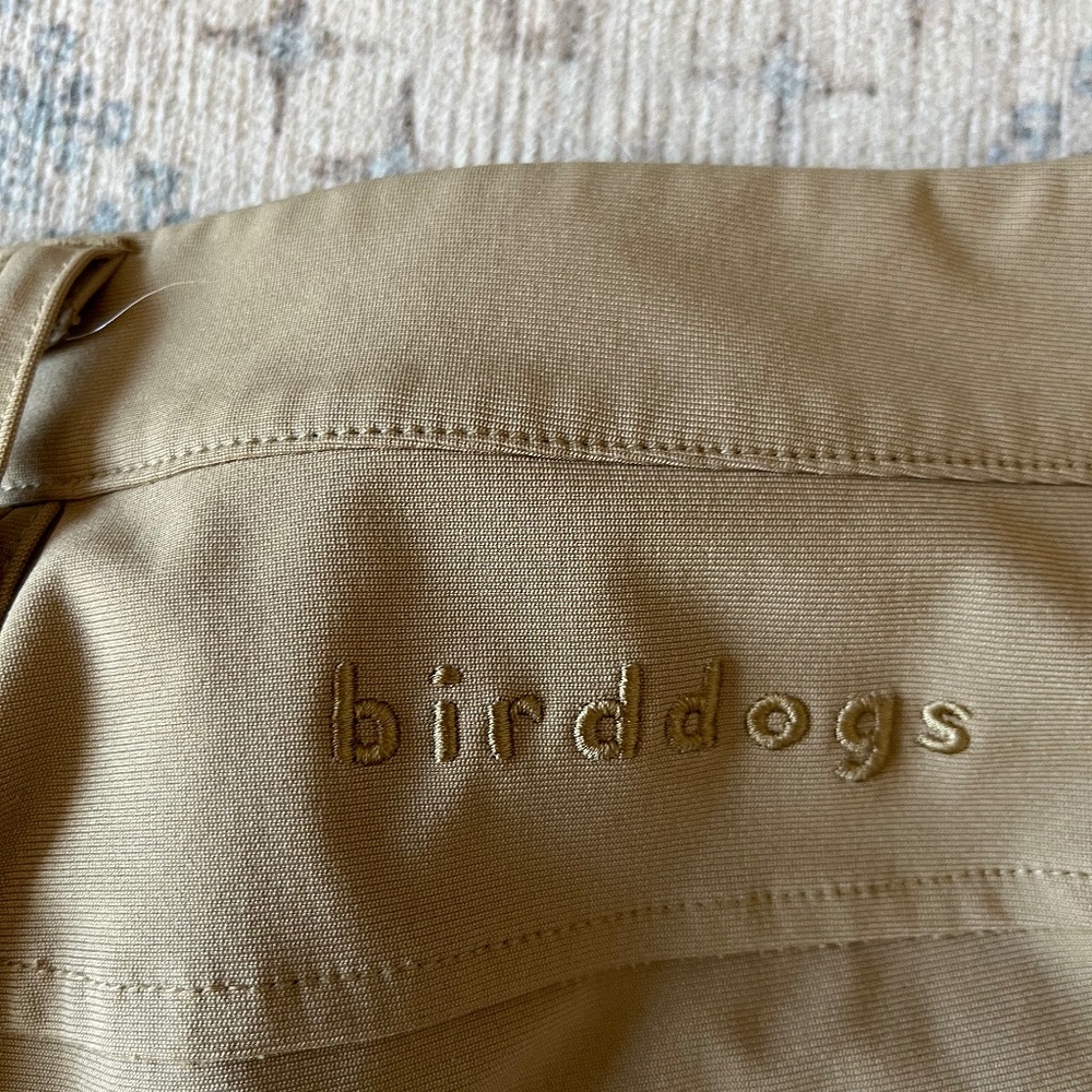 Birddogs Jim Jordashian Khaki pants 36x32 w/liner